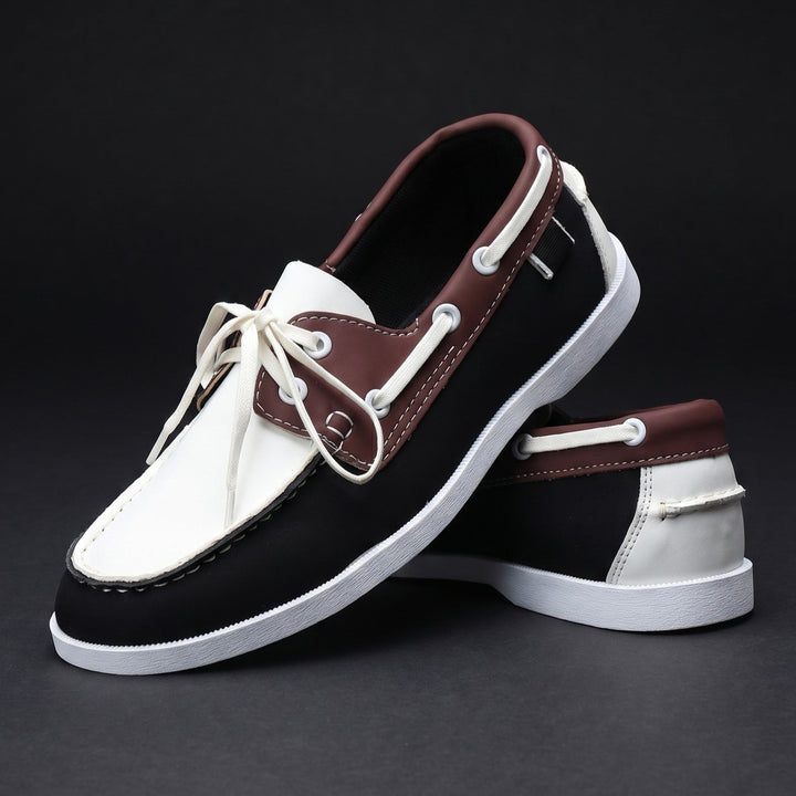  Bootschoenen heren | Casual instappers met rubber zool