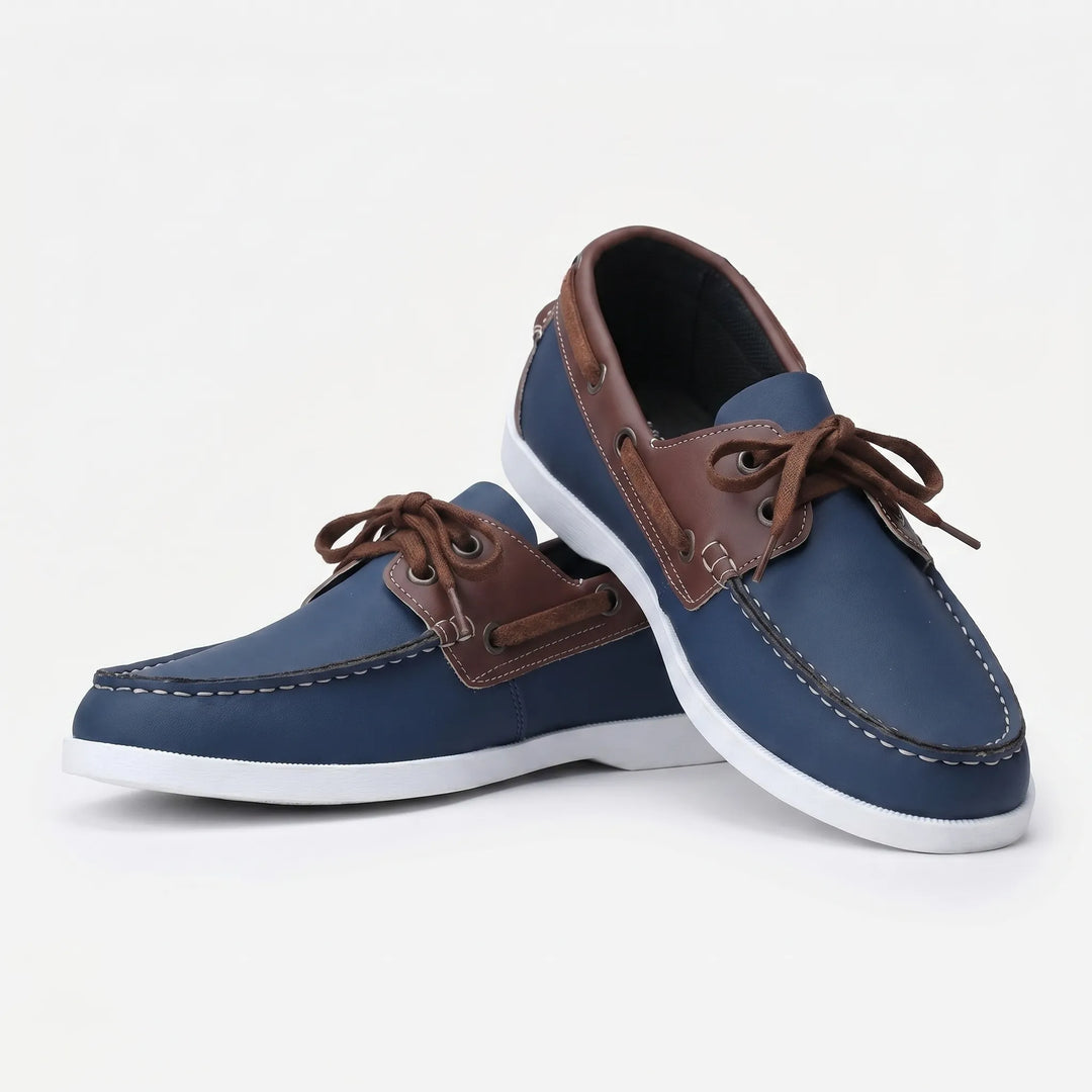  Bootschoenen heren | Casual instappers met rubber zool