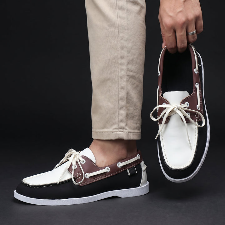  Bootschoenen heren | Casual instappers met rubber zool