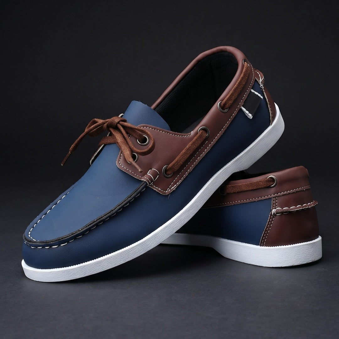  Bootschoenen heren | Casual instappers met rubber zool