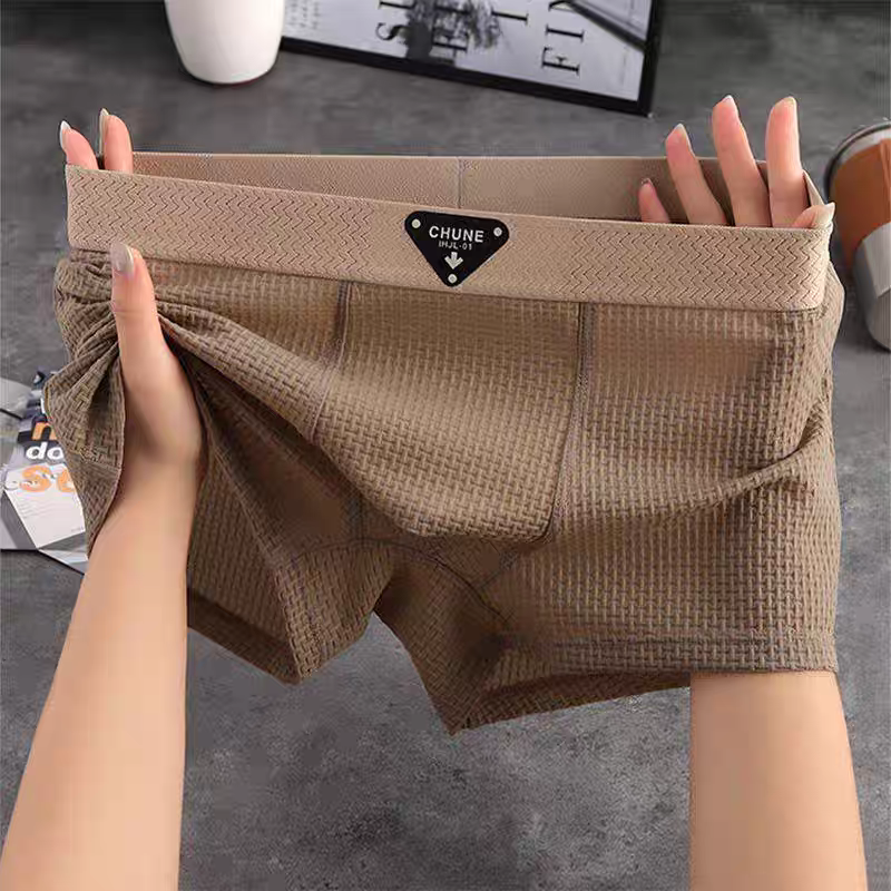 Boxershorts heren | Geribbeld model met brede tailleband