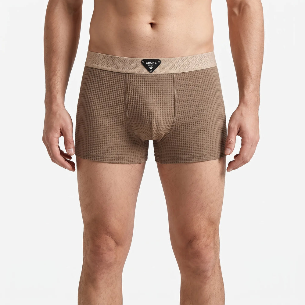Boxershorts heren | Geribbeld model met brede tailleband