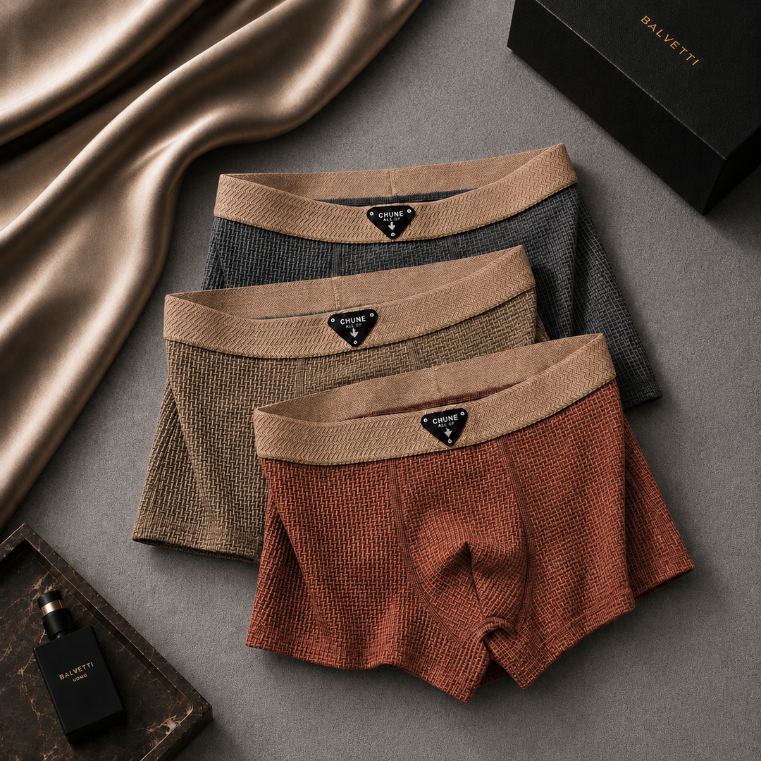 Boxershorts heren | Geribbeld model met brede tailleband
