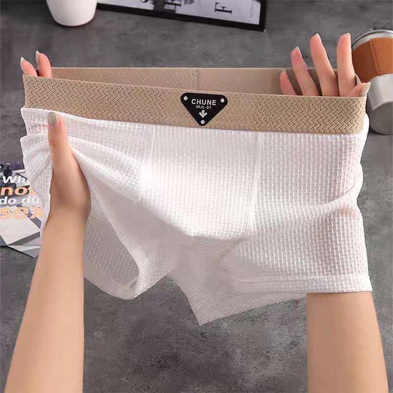 Boxershorts heren | Geribbeld model met brede tailleband