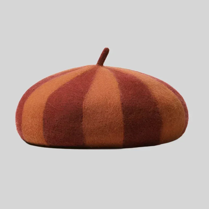 StripeBresson | Gestreepte wollen baret
