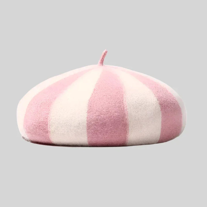 StripeBresson | Gestreepte wollen baret