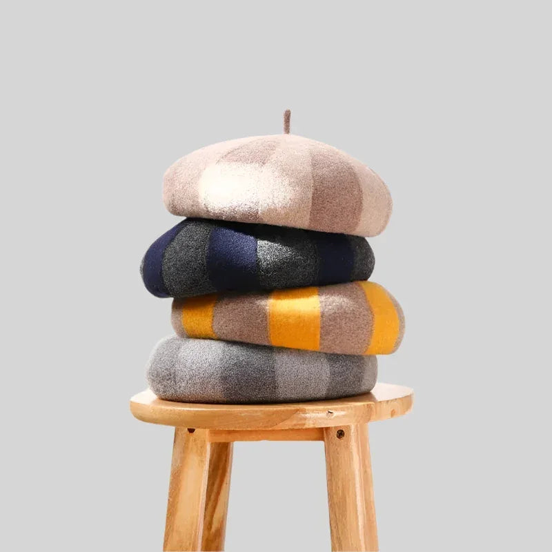StripeBresson | Gestreepte wollen baret