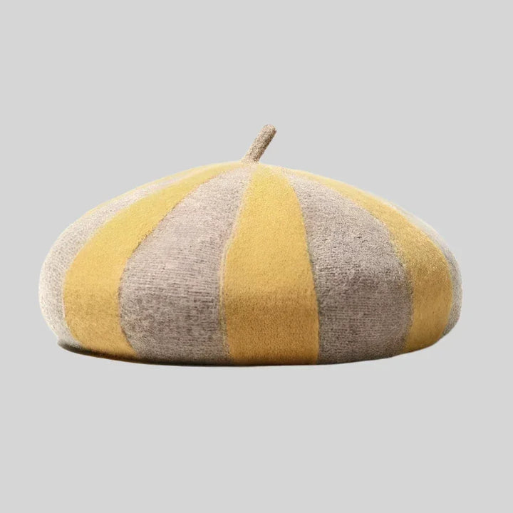 StripeBresson | Gestreepte wollen baret