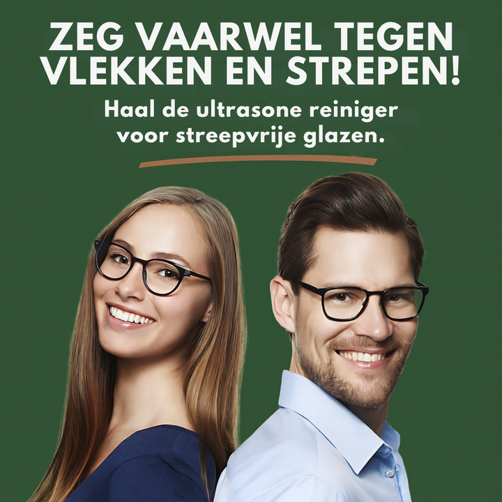 Brillenreiniger | Ultrasone reiniger voor bril en sieraden