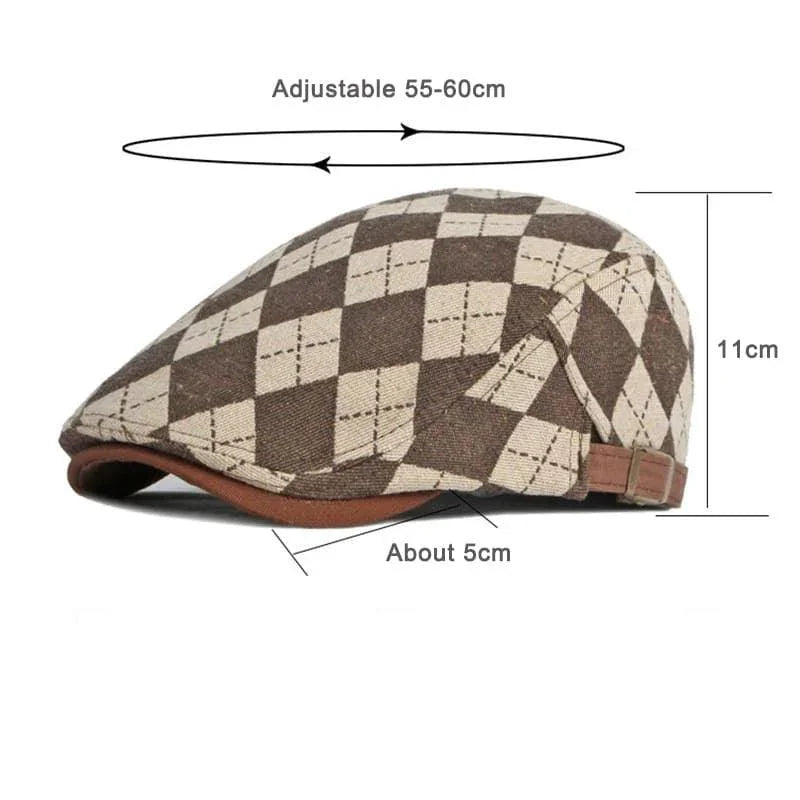 DiamondBrix | Vintage diamanten flat cap