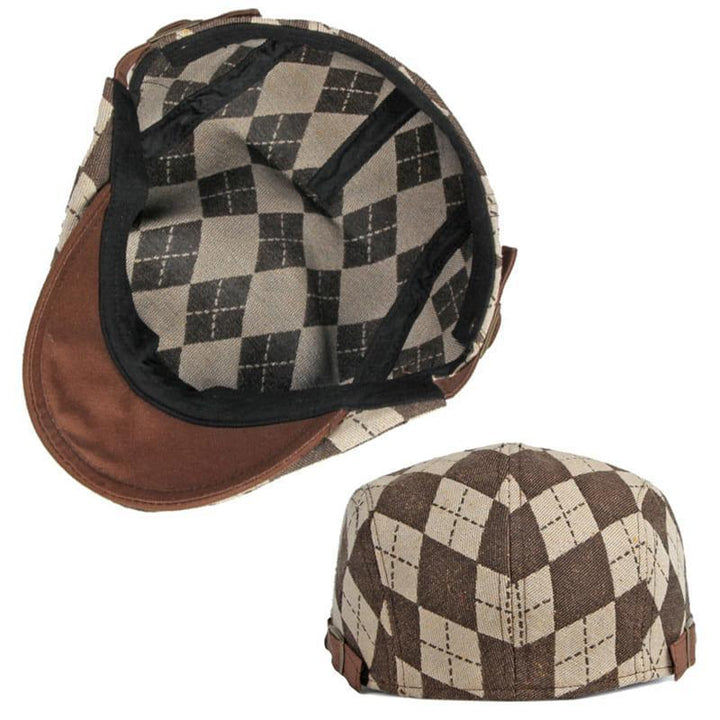 DiamondBrix | Vintage diamanten flat cap