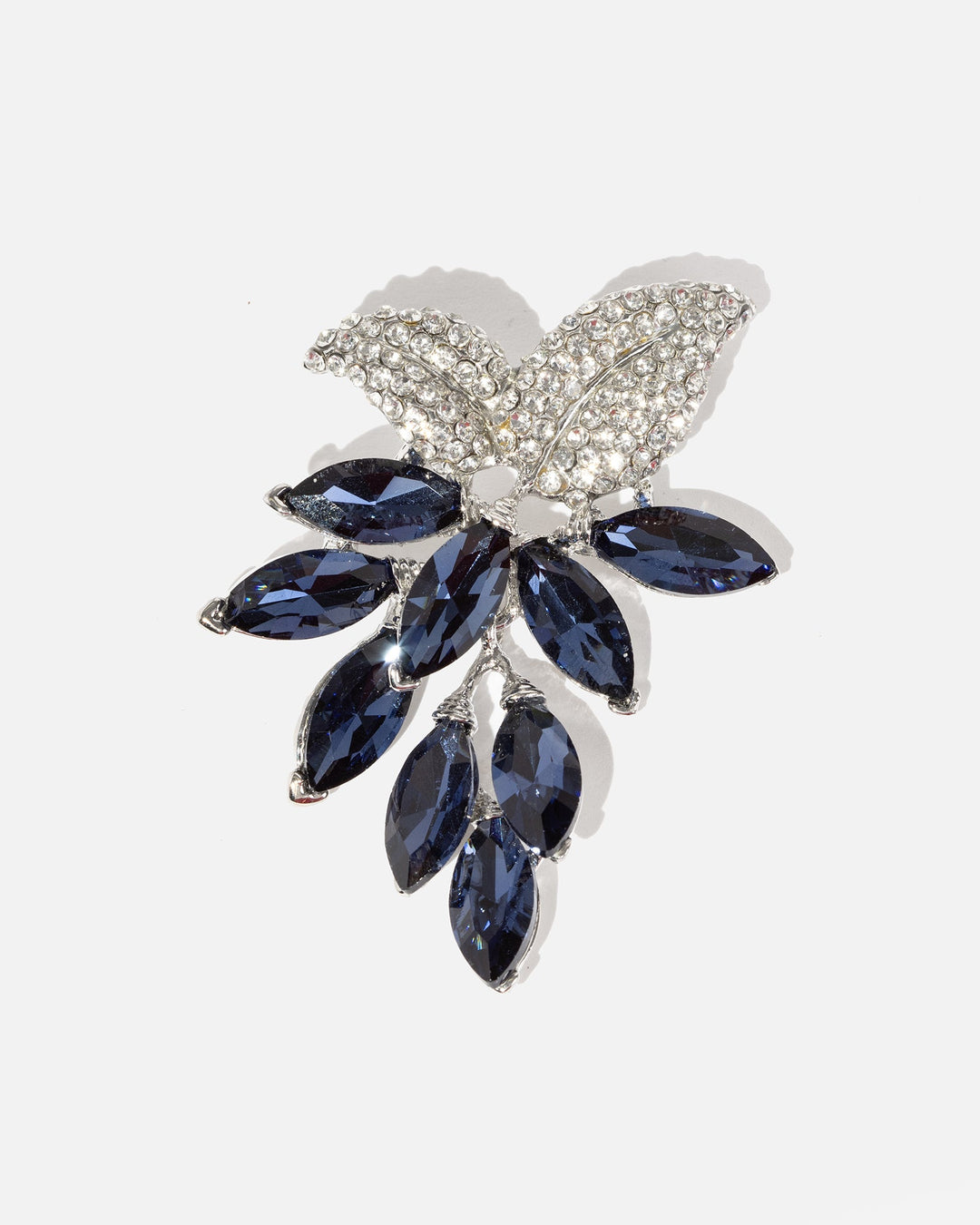 Broche dames | Sierlijke broche met bladmotief