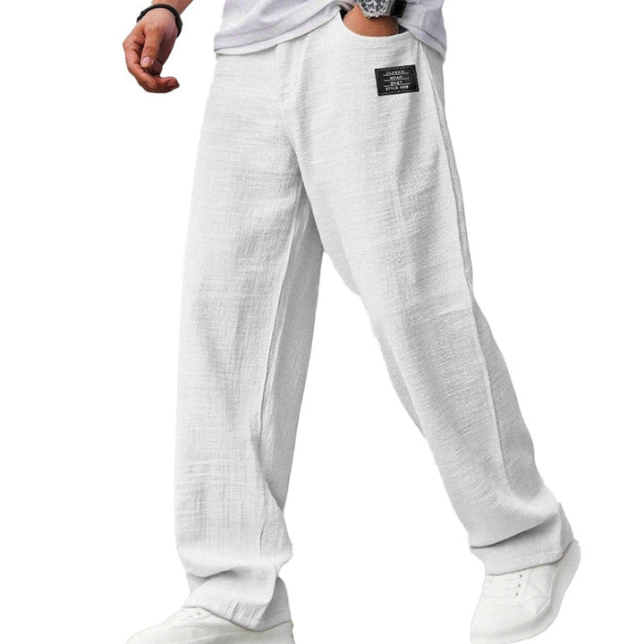 Broek heren | Luchtige casual broek met losse fit