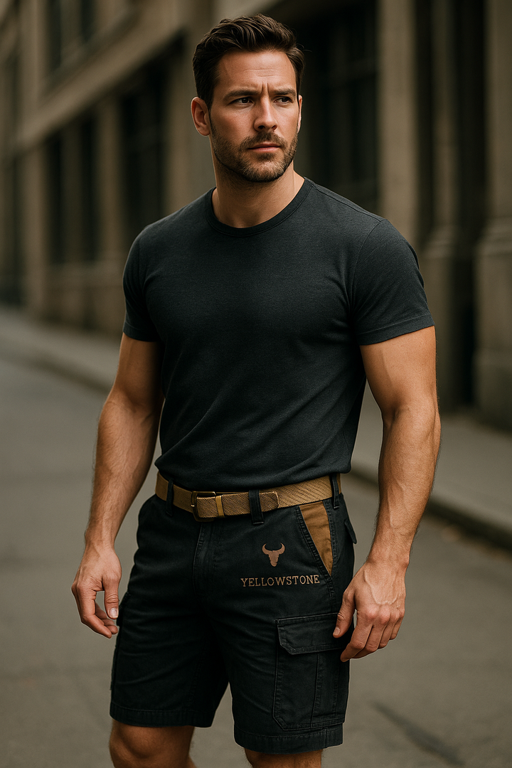Cargo broek heren | Casual broek met 6 zakken