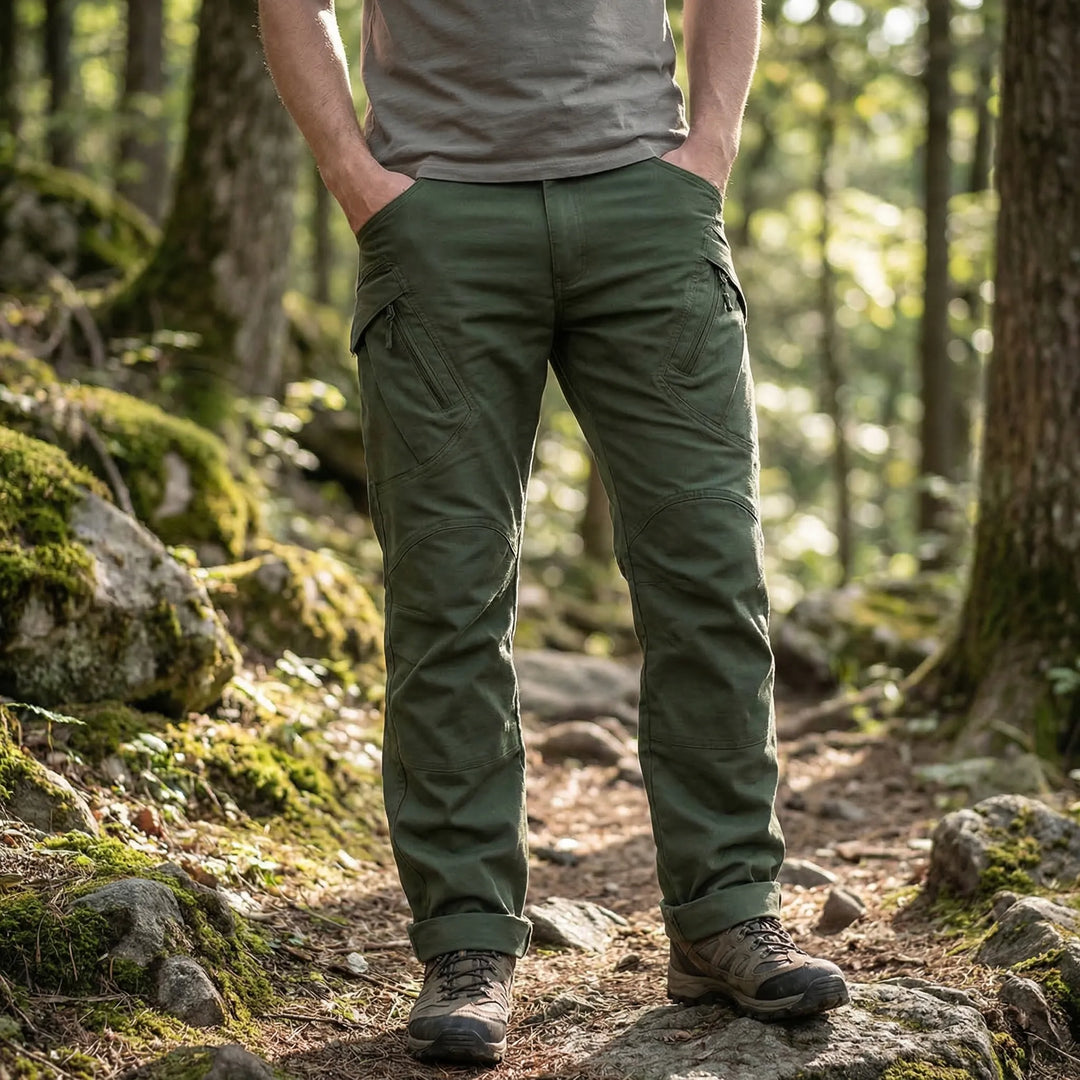Cargo broek heren | Casual cargobroek met utility zakken