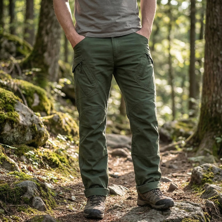 Cargo broek heren | Casual cargobroek met utility zakken
