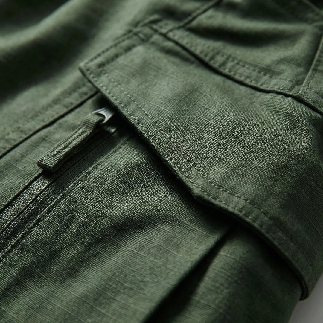 Cargo broek heren | Casual cargobroek met utility zakken