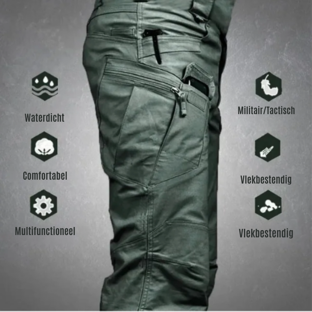Cargo broek heren | Casual cargobroek met utility zakken