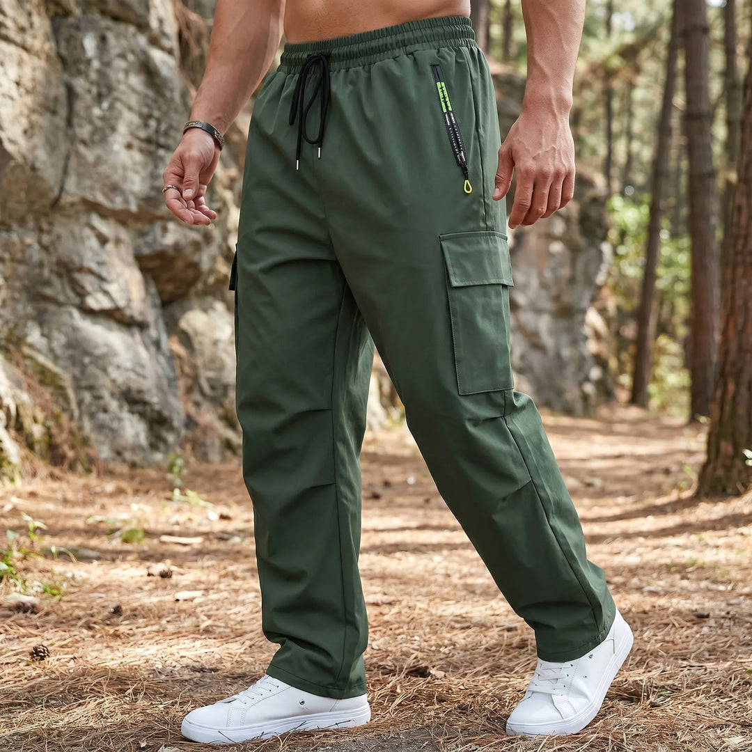 Cargo broek heren | Casual joggingbroek met zakken
