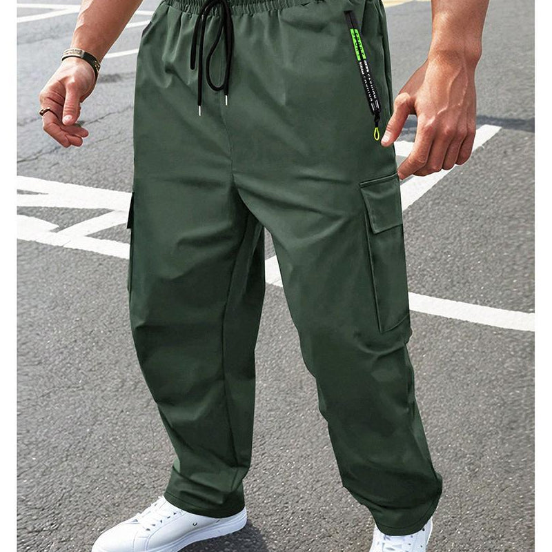 Cargo broek heren | Casual joggingbroek met zakken