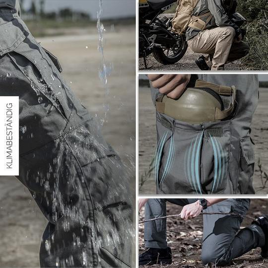 Cargo broek heren | Outdoor broek met zakken en stevige fit