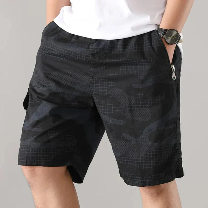 Cargo shorts heren | Camouflage short met zakken