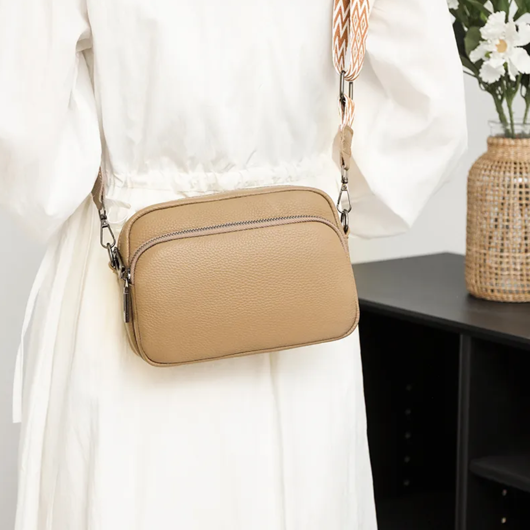 Craftura | Stijlvolle leren messenger tas met casual design