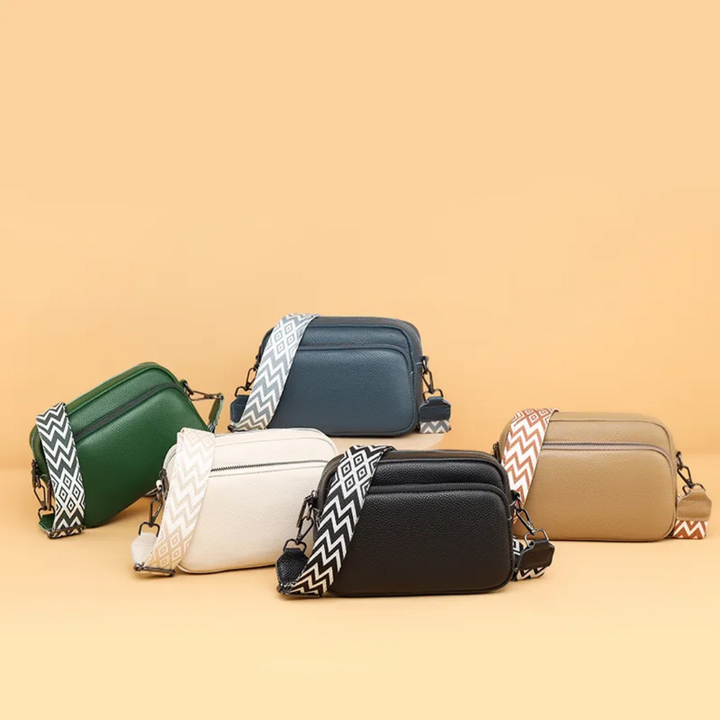 Craftura | Stijlvolle leren messenger tas met casual design