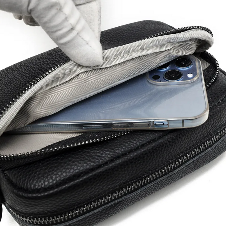 Craftura | Stijlvolle leren messenger tas met casual design