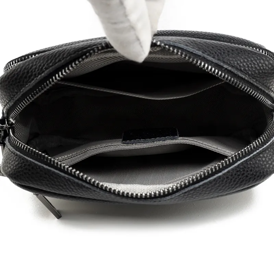 Craftura | Stijlvolle leren messenger tas met casual design