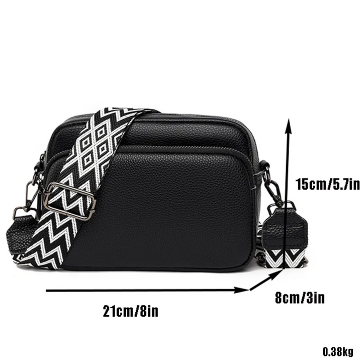 Craftura | Stijlvolle leren messenger tas met casual design