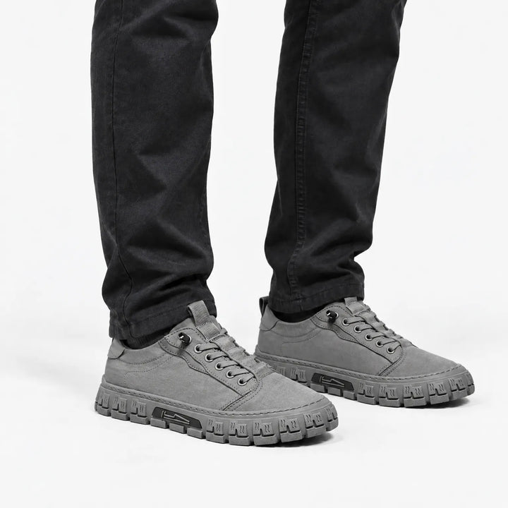 Casual heren sneakers met robuuste profielzool
