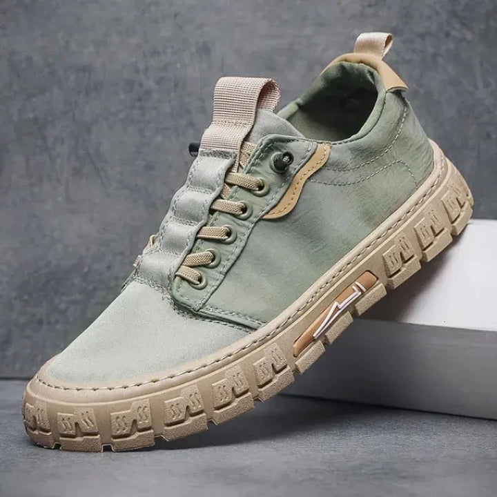 Casual heren sneakers met robuuste profielzool