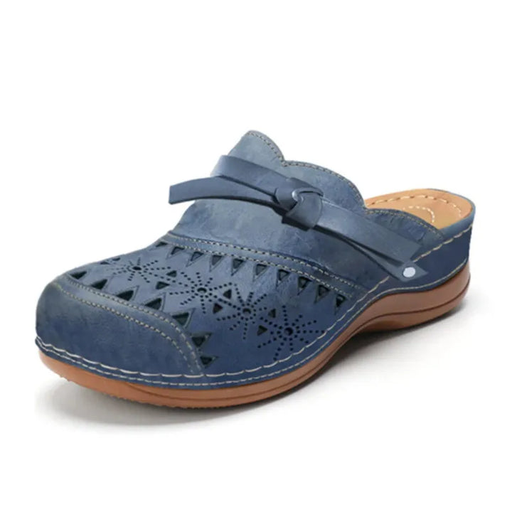Clogs dames | Comfortabele clogs met uitgesneden patroon