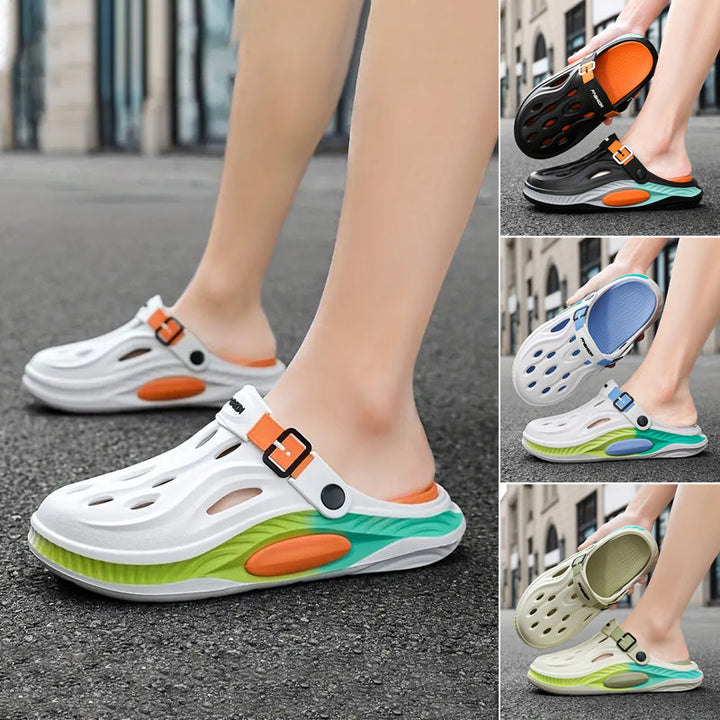 Clogs dames | Luchtige slippers met verstelbare band