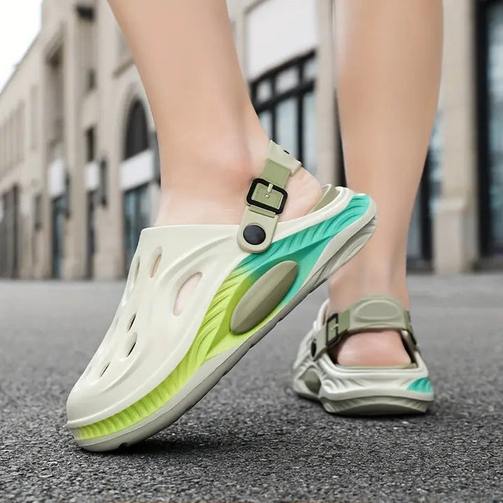 Clogs dames | Luchtige slippers met verstelbare band