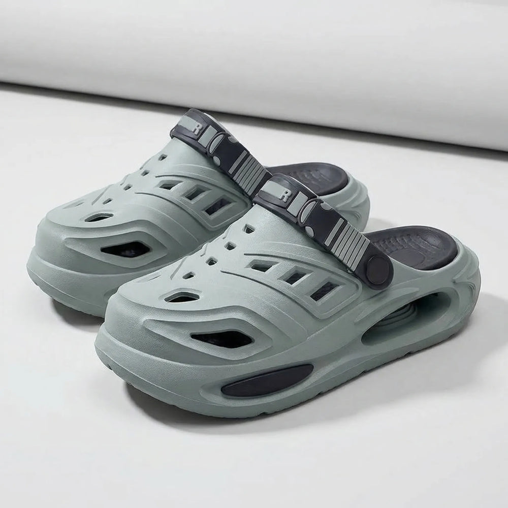 Clogs heren | Comfort slip-on clogs met verstelbare band