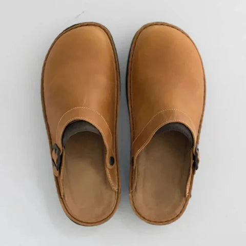 Clogs heren | Comfortabele clogs met verstelbare gesp