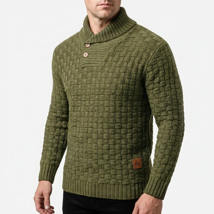 Colbert heren | Casual blazer met opstaande kraag en zakken