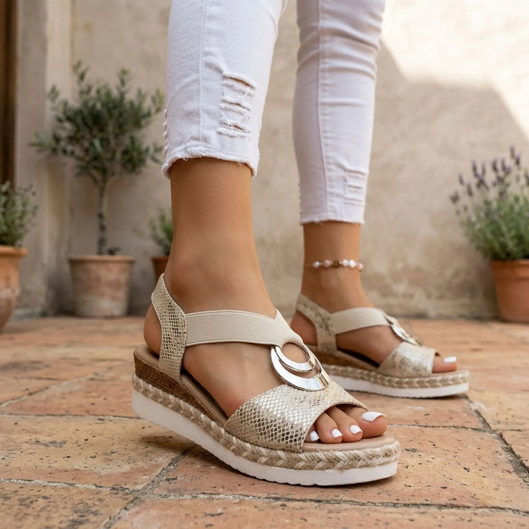 Comfortabele Sleehaksandalen -  