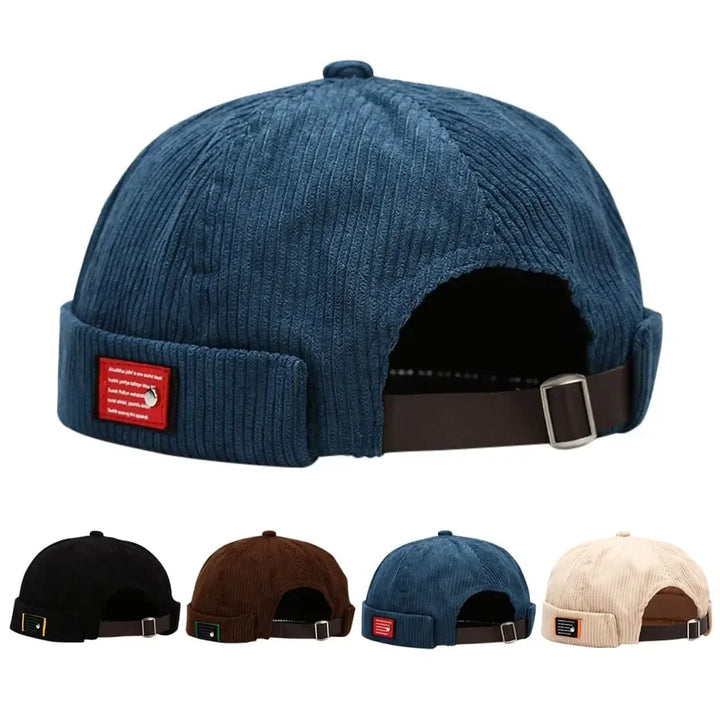 Corduroy Docker Cap 1
