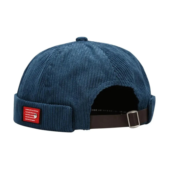 Corduroy Docker Cap 3