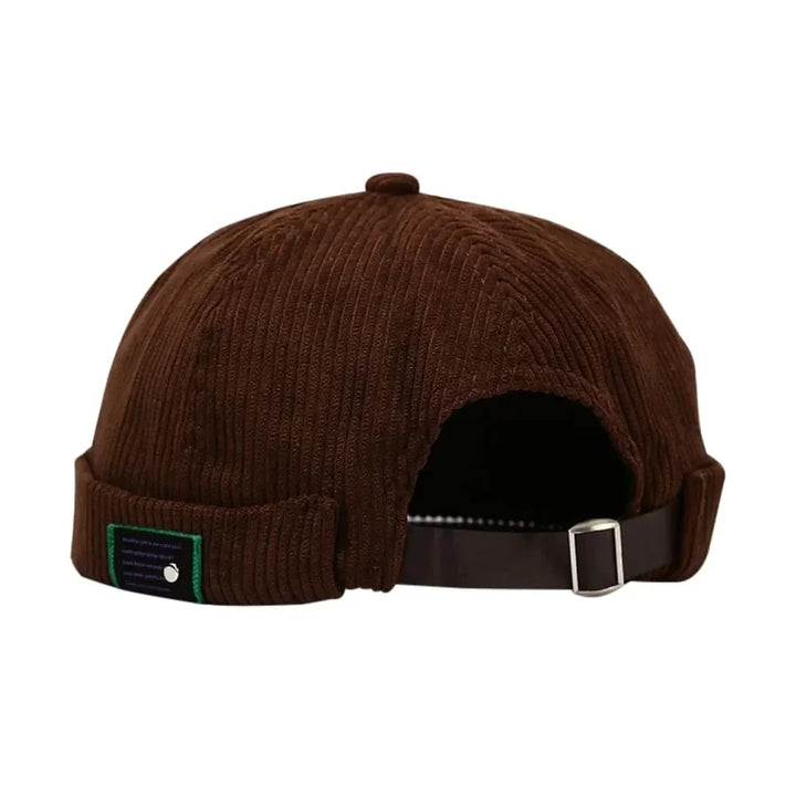 Corduroy Docker Cap 5