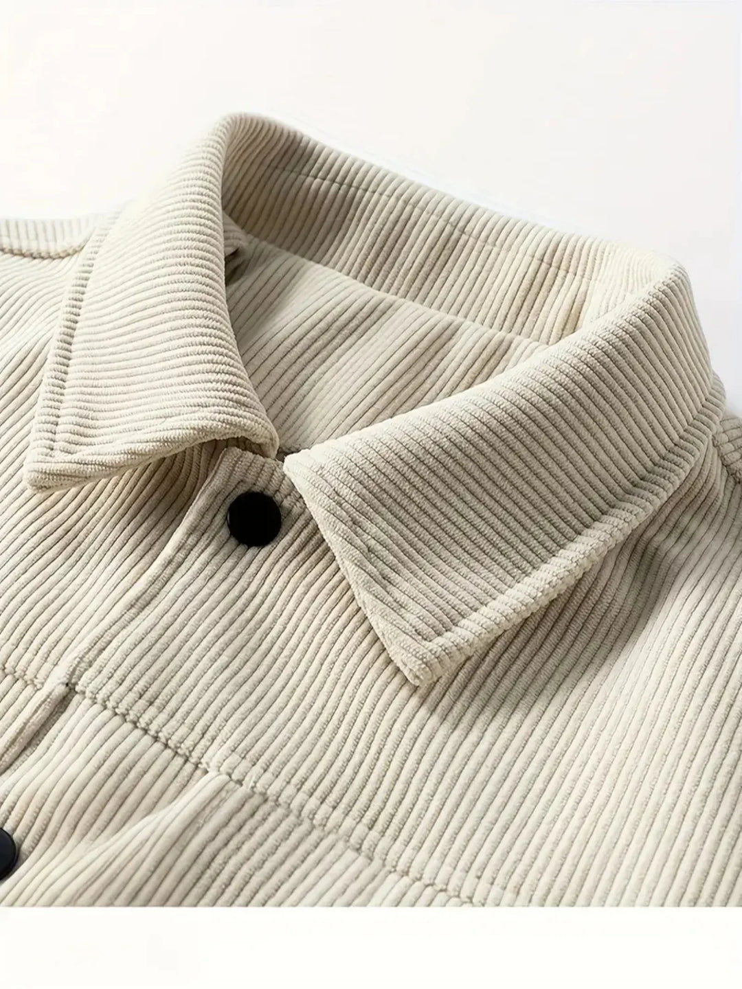 Corduroy jas heren | Ribstof jas met warme en casual look