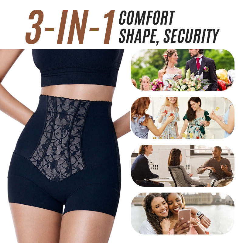 Corrigerend ondergoed dames | Naadloze shapewear short met buikcorrectie