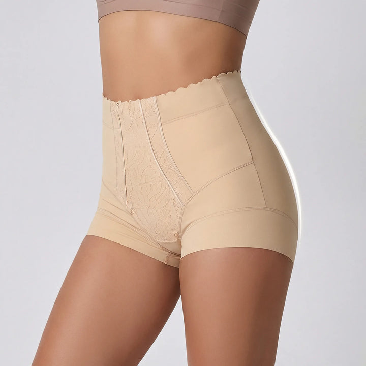 Corrigerend ondergoed dames | Naadloze shapewear short met buikcorrectie
