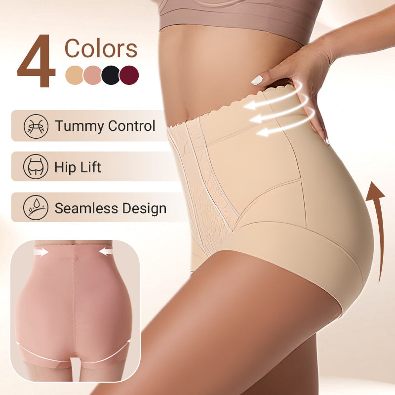Corrigerend ondergoed dames | Naadloze shapewear short met buikcorrectie