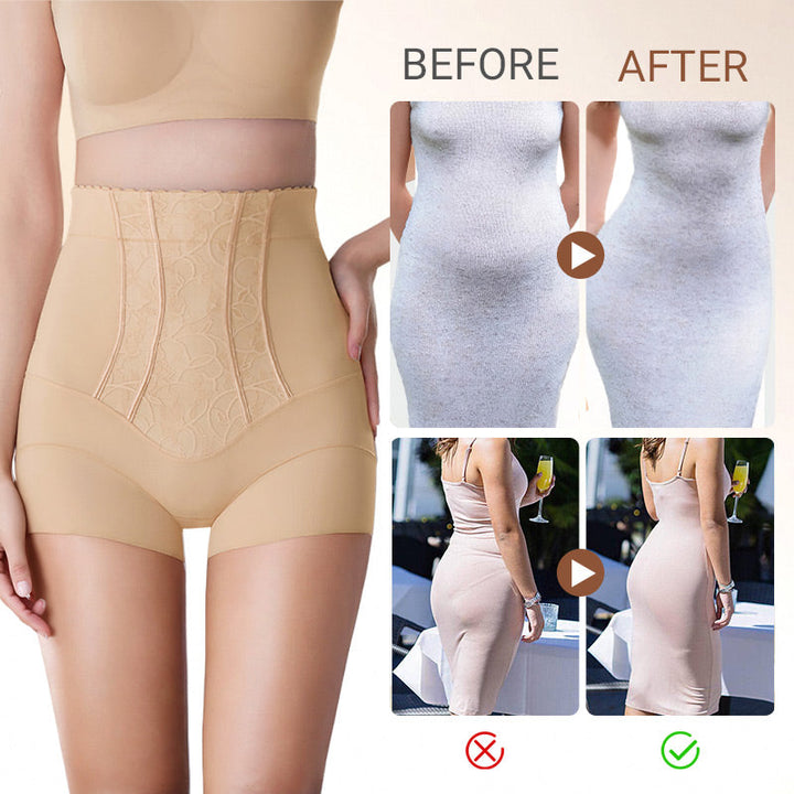 Corrigerend ondergoed dames | Naadloze shapewear short met buikcorrectie