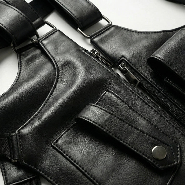 Crossbody tas | Verstelbare borsttas met meerdere vakken