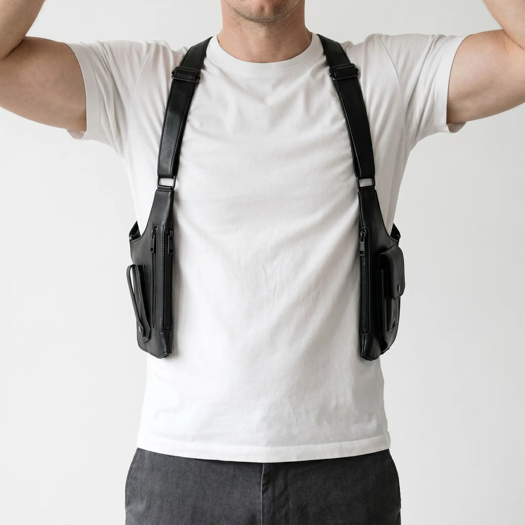 Crossbody tas | Verstelbare borsttas met meerdere vakken